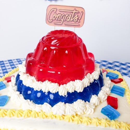 Jello cake mold best sale