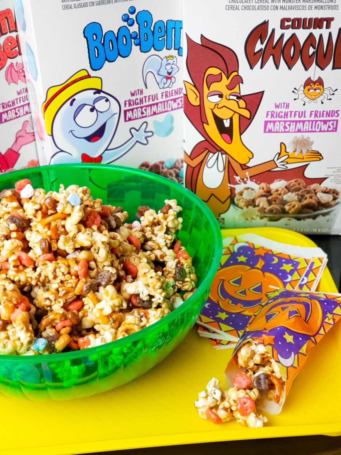 Monster Cereal Caramel Corn - Brass Pine
