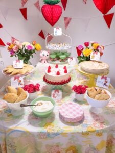 strawberry shortcake party food