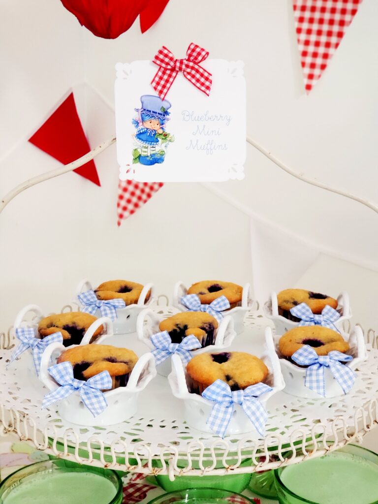 blueberry mini muffins