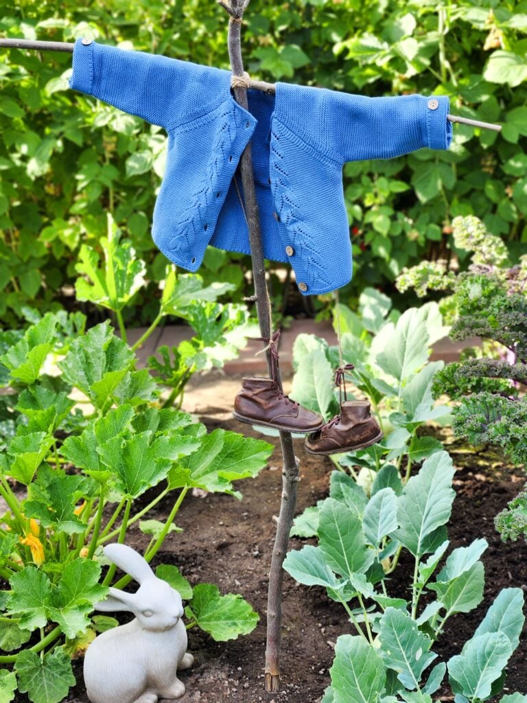 peter rabbit party scarecrow