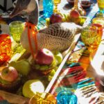 vintage thanksgiving tablescape