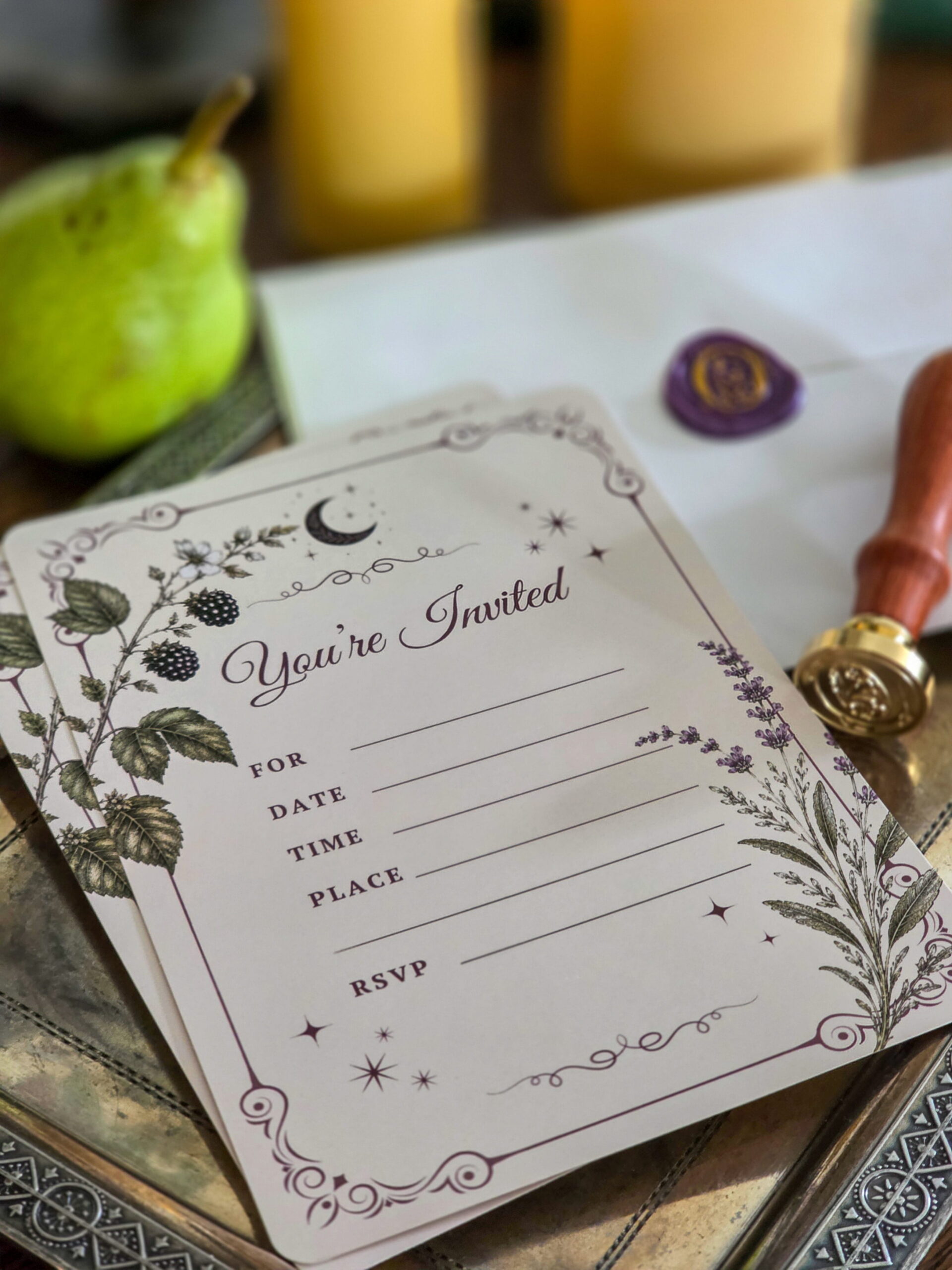 Practical Magic Invitations The Ultimate Practical Magic Party Guide - Brass Pine