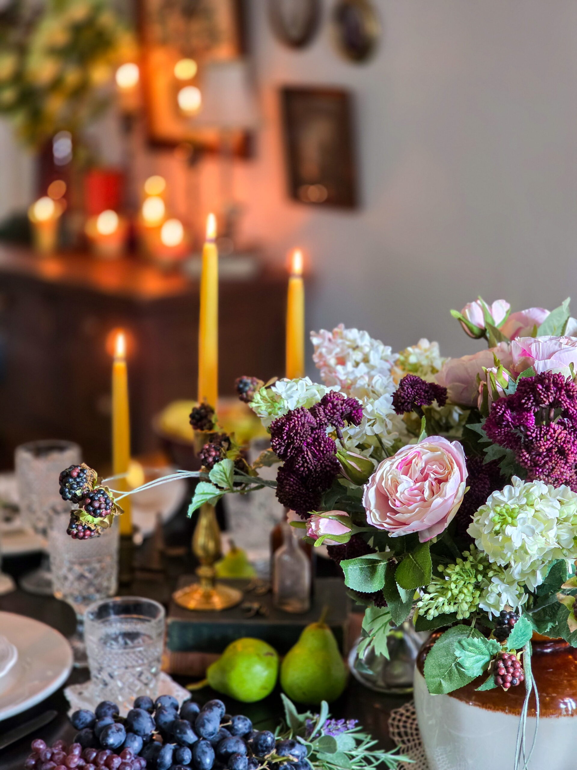practical magic party guide with food, magical ambiance and cocktails